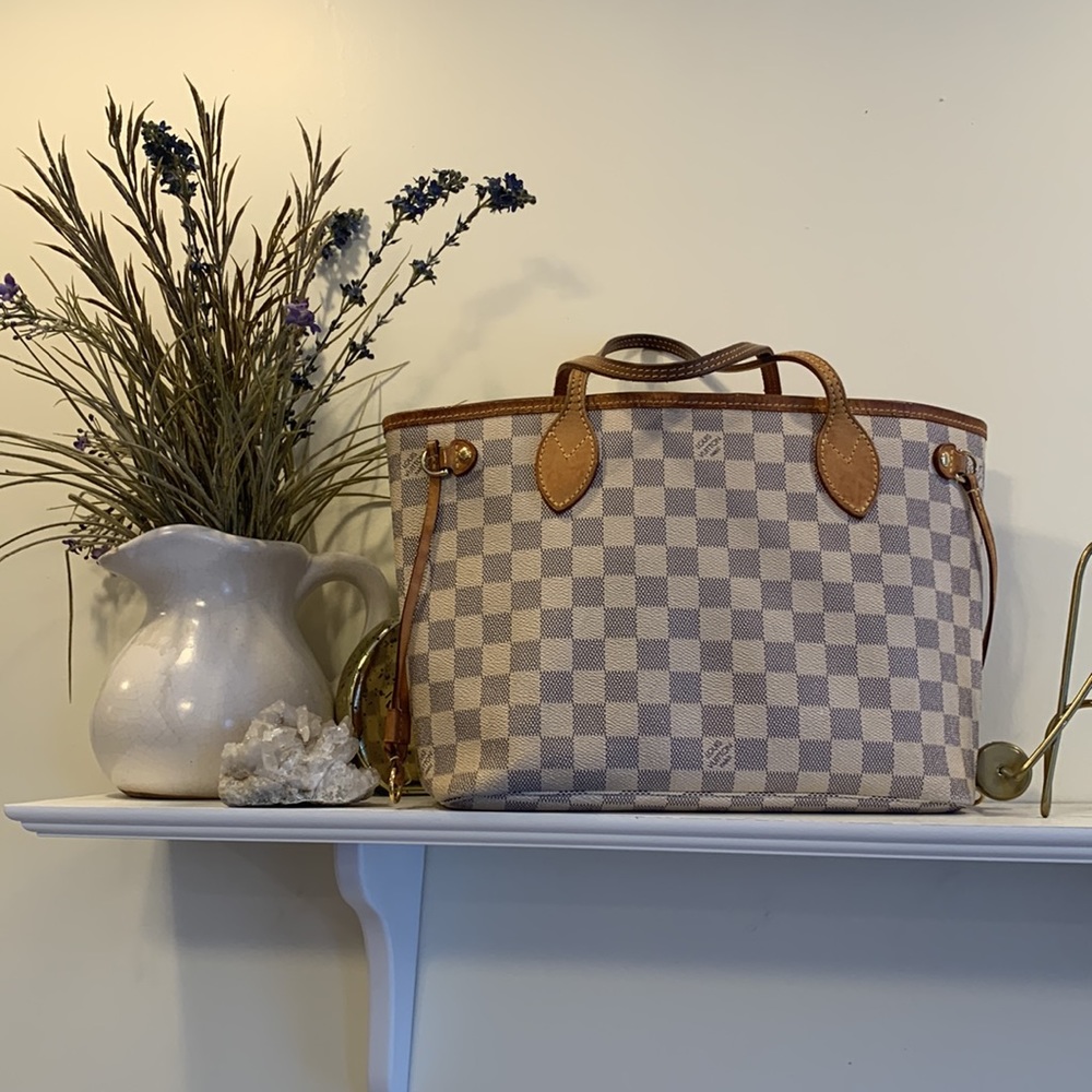 Louis Vuitton damier azur neverfull PM - Picture 1 of 16